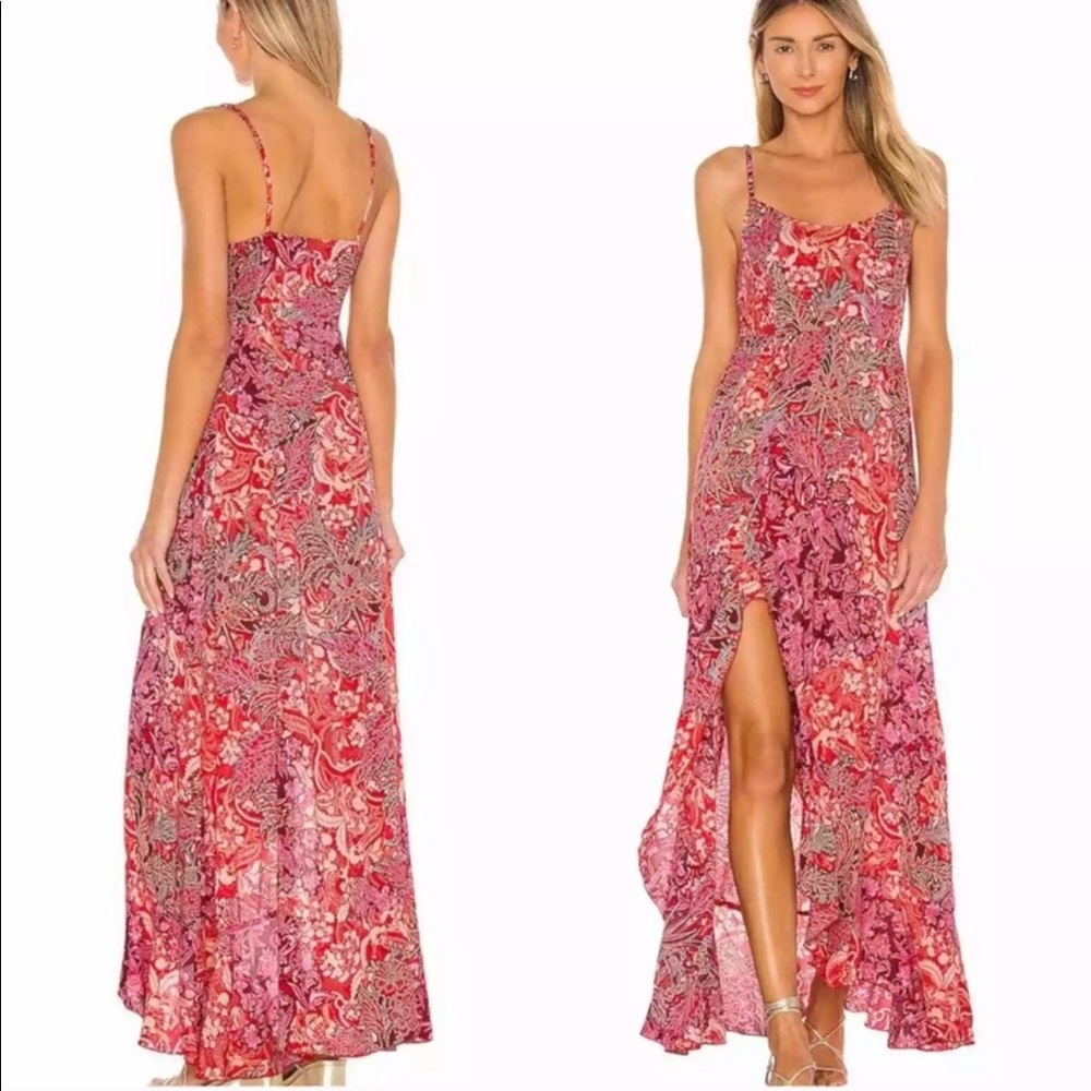 NWOT Free People Forever Yours Smocked Maxi Dress - Picture 2 of 11